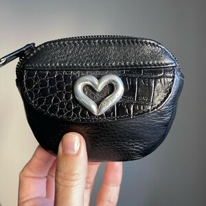 Brighton Mini Leather Heart Coin Purse